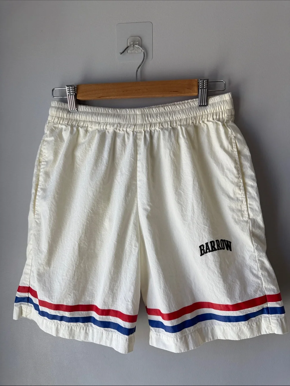 BARROW Poplin Shorts Eggshell